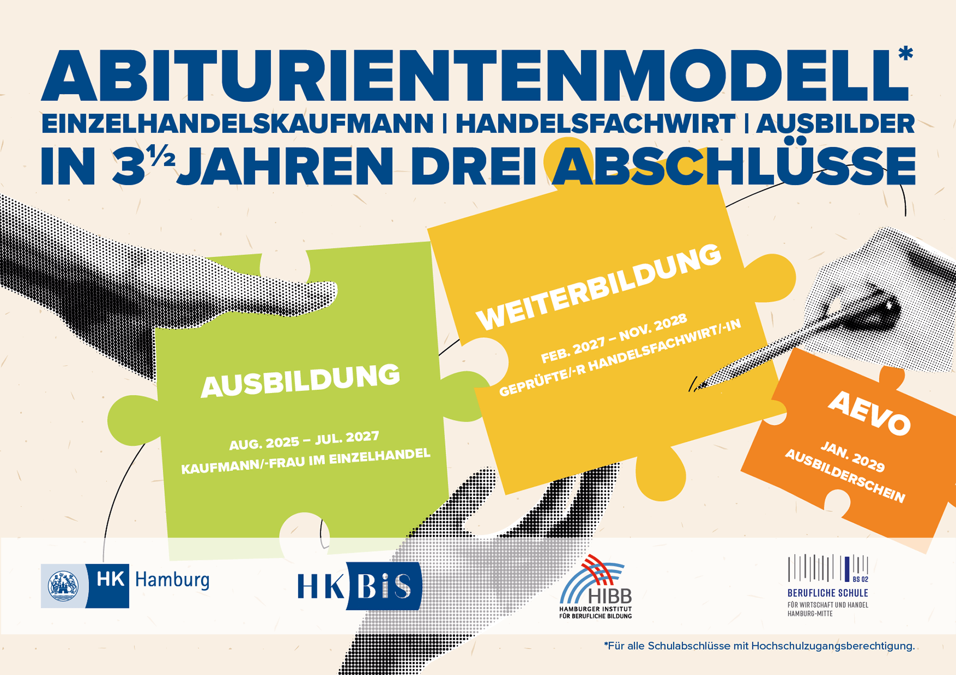 HKBiS Handelskammer Hamburg Bildungs-Service | Abiturientenmodell