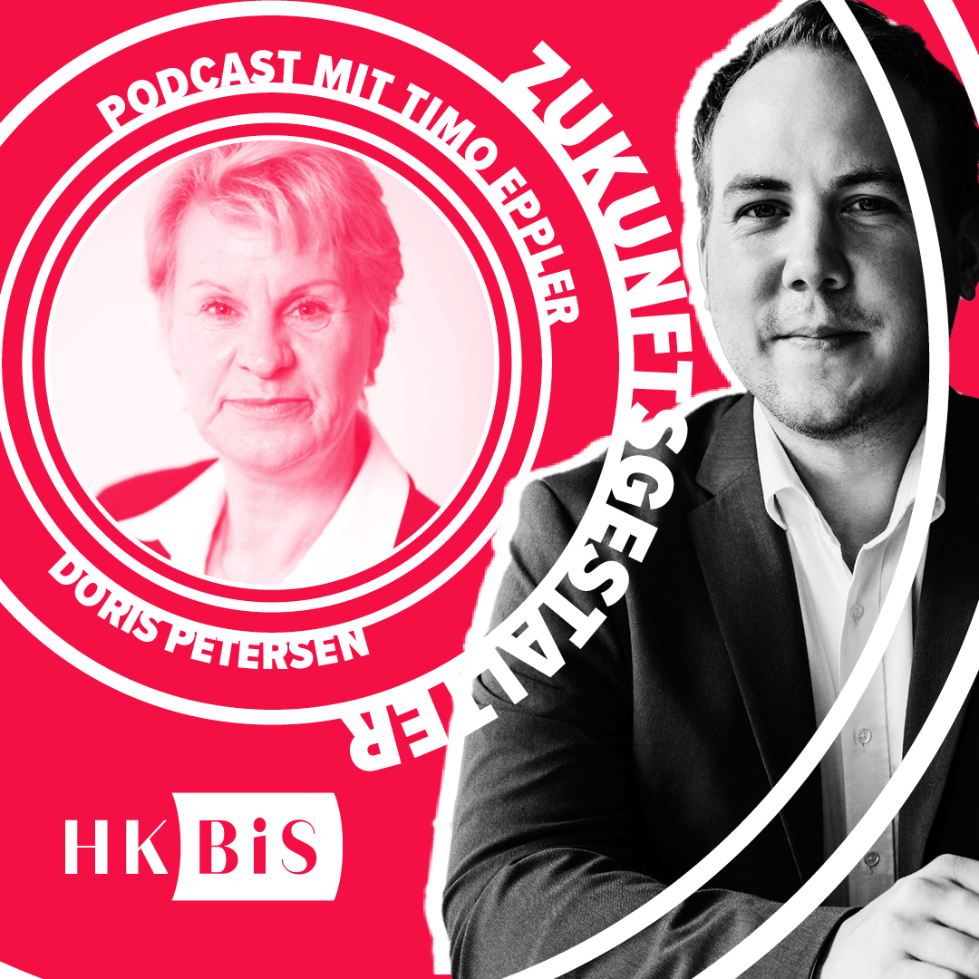 HKBiS Handelskammer Hamburg Bildungs-Service | Podcast Zukunftsgestalter: Mit HKBiS Potenziale entfesseln | Doris Petersen - Lohn- und Gehaltsabrechnung